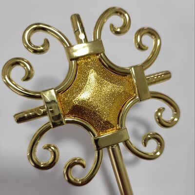 707 Round Georgian Bar Fit UV Proof Plastic Decorative Patterns for Ingsulating Glass Units