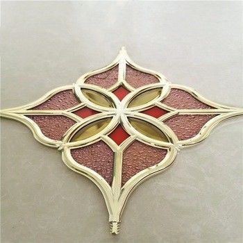 Elegant Mirror Decorative Window Grille Inserts Georgian Bar Flower for upvc windows