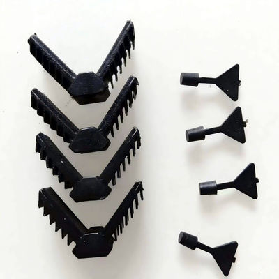 6a-27a Design Moderno Canto Chave Acessório Uso Hoteleiro Vedação de Plástico e Vidro para Porta e Janela Barras Distanciadoras Isolantes