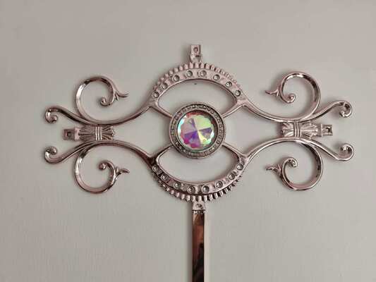 Gradeiras de barras georgianas à prova de UV 7 * 15 mm Padrão decorativo de plástico para unidades de vidro isolantes (IGU)