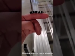 produção de barra espaçadora de alumínio